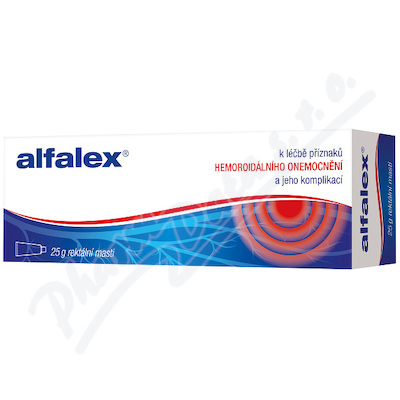 Alfalex rektální mast 25g