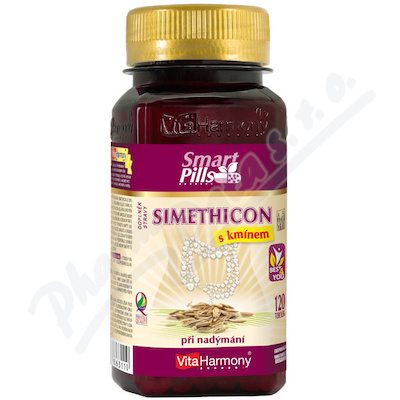 VitaHarmony Simethicon 80 mg s kmínem tob.120