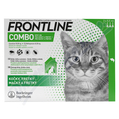 Frontline Combo Spot-on cat a.u.v.sol.3x0.5ml