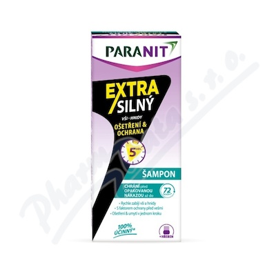 Paranit Extra silný šampon 100ml+hřeben