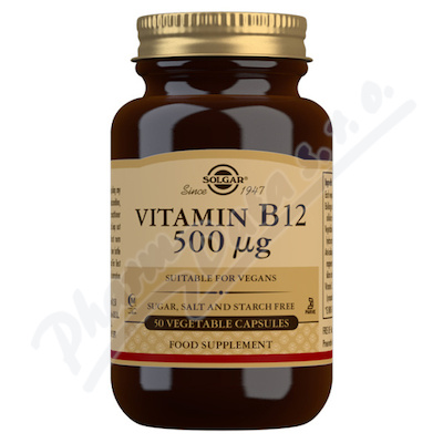 Solgar Vitamin B12 500 mcg cps.50