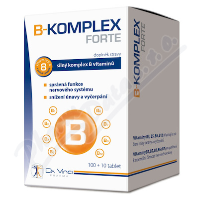 B-komplex Forte Da Vinci Pharma 100+10 tablet