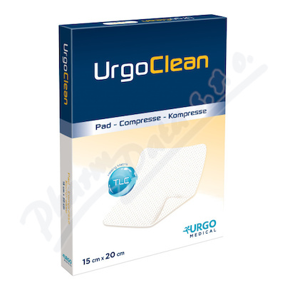 UrgoClean krytí lipidokoloidní vrstva15x20cm 10ks